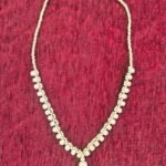 Tulsi Necklace with Carved Pendant