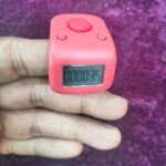 60 Lakh Silent Naam Jap Digital Finger Counter – Rechargeable Mantra Counting Device