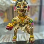 Colored Laddu Gopal Ji Bal Roop Idol