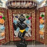 8 Inch Radhavallabh Lal Ji Vigrah in Ashtdhatu