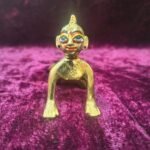 1 No. Brass Radha Rani Bal Roop Idol