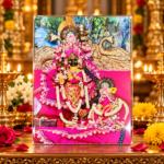 4×6 Radhavallabh Lal Ji Chhavi – Shri Radha Krishna Devotional Photo