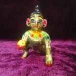 3 No. Colored Laddu Gopal Ji Bal Roop Idol
