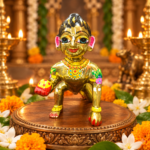 7 No. Coloured Laddu Gopal Ji Bal Roop Idol