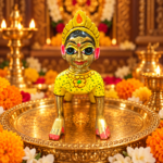 8 No. Radha Rani Bal Roop Idol – Decorative Crawling Murti