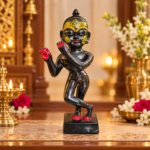 12 Inch Radhavallabh Lal Ji Vigrah in Ashtdhatu